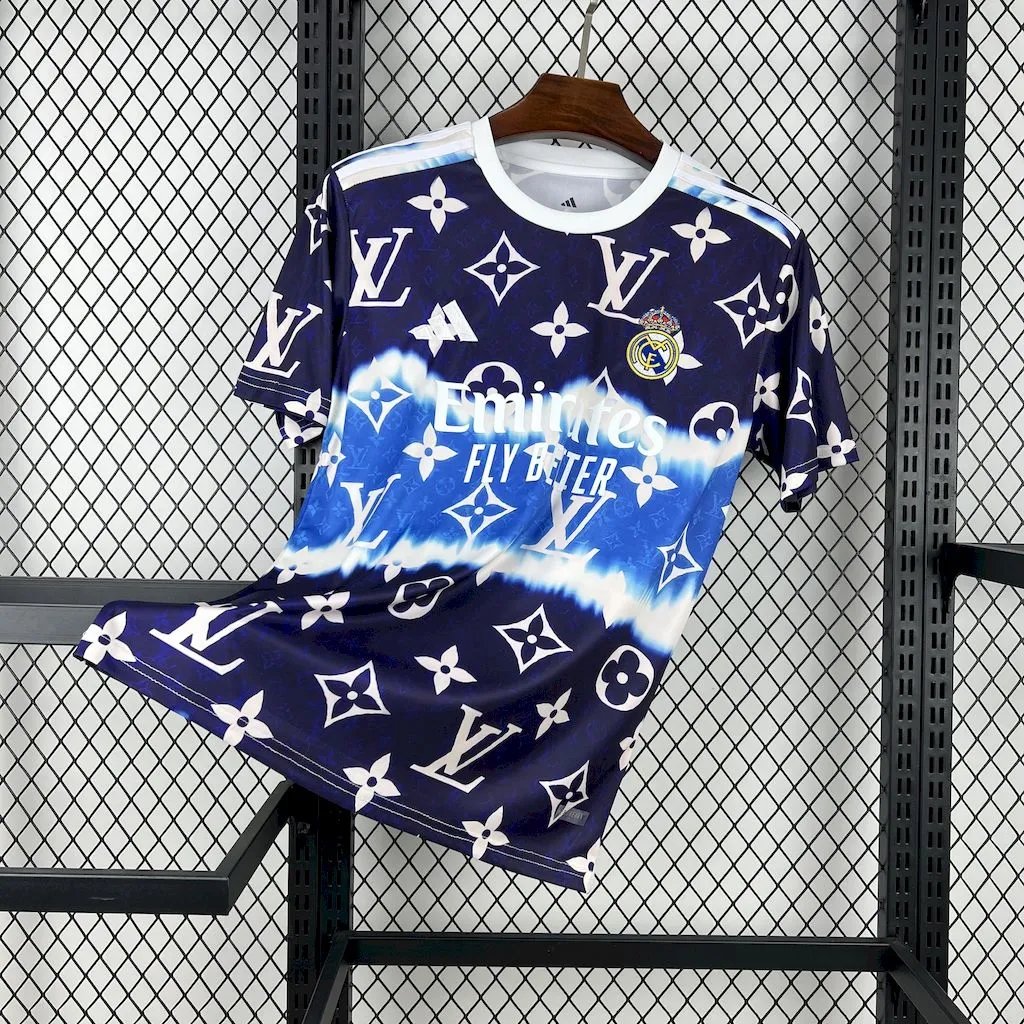 Real Madrid Soccer Jersey LV Joint Special Edition Custom Shirt 2025/26
