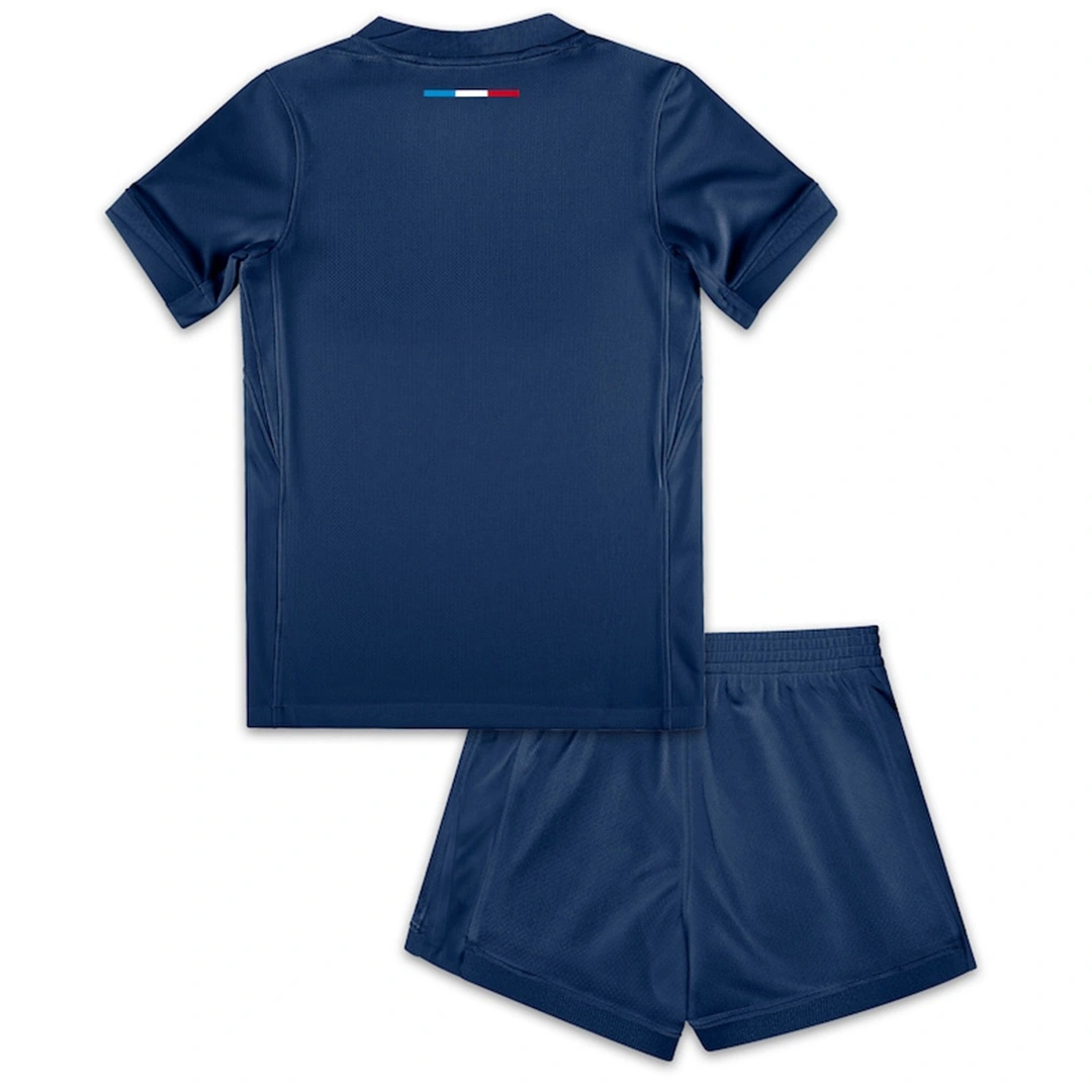 PSG Soccer Jersey Home Kids Kit Jersey+Shorts 2024/25