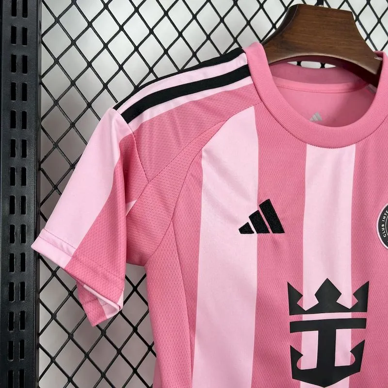 Inter Miami Soccer Jersey Home Kids Kit Jersey+Shorts 2025