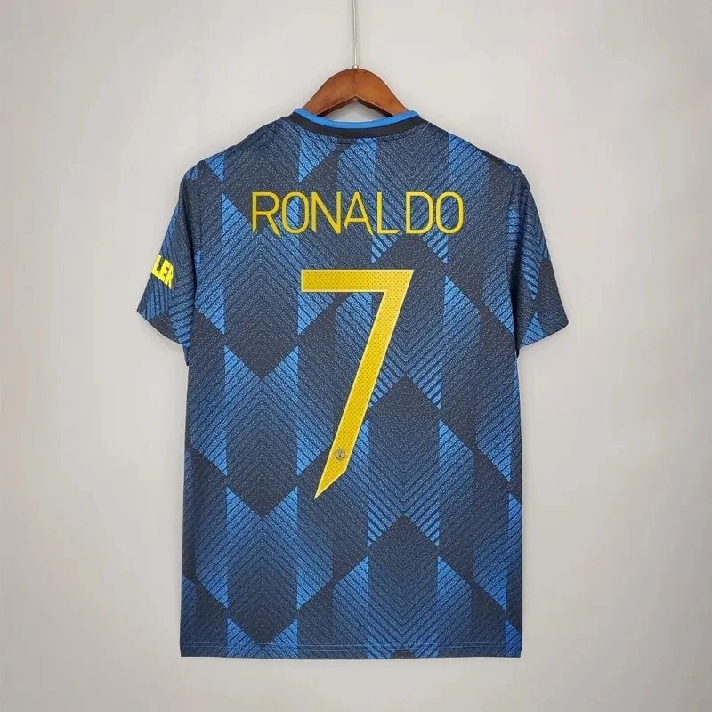 Manchester United Retro Third Away Football Jersey Shirt 2021/22