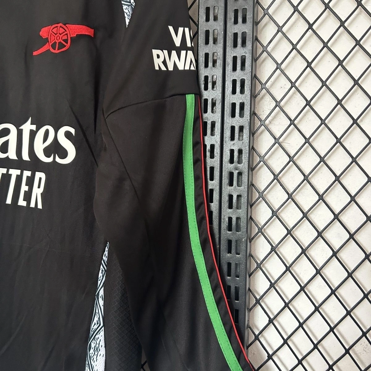 Arsenal Soccer Jersey Away Custom Long Sleeve Shirt 2024/25