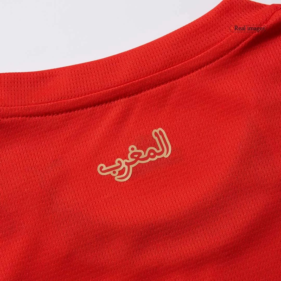 Morocco Soccer Jersey Home Custom Shirt 2024-25