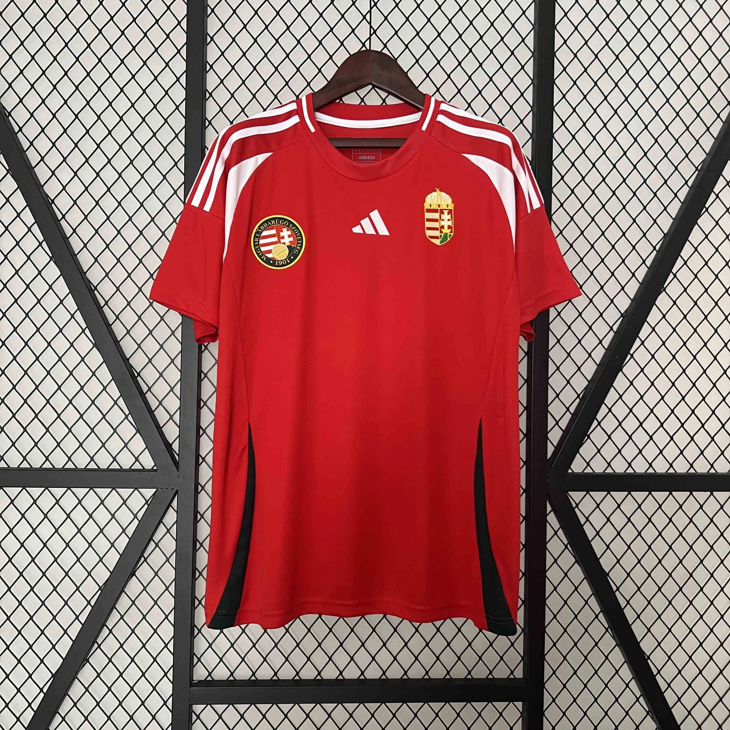 Hungary Soccer Jersey Home Custom Shirt EURO 2024