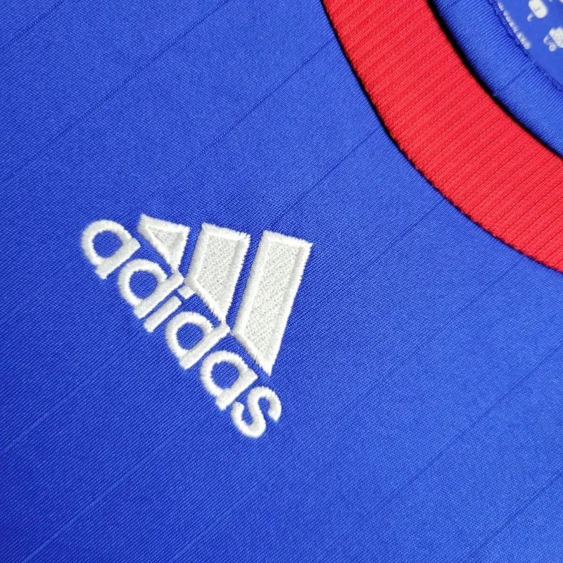 France Retro Soccer Jersey Home Custom Shirt World Cup 2006