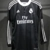 Real Madrid Authentic Retro Jersey Third Away Long Sleeve Soccer Shirt 2014/15