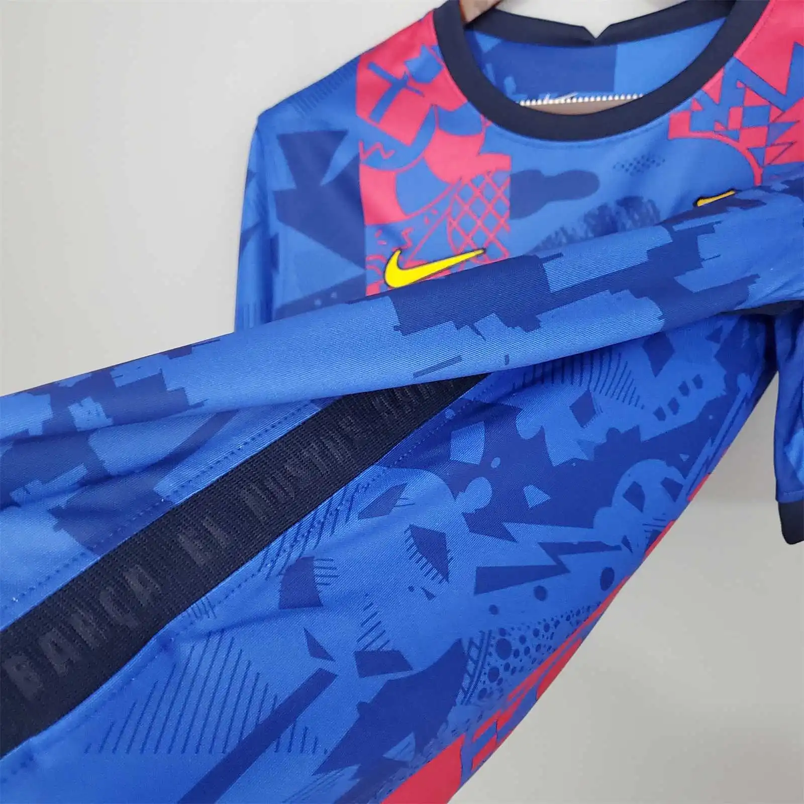Barcelona Retro Jersey Third Away Soccer Shirt 2021/22