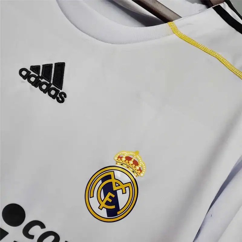 Real Madrid Retro Jersey Home Custom Soccer Shirt 2009/10