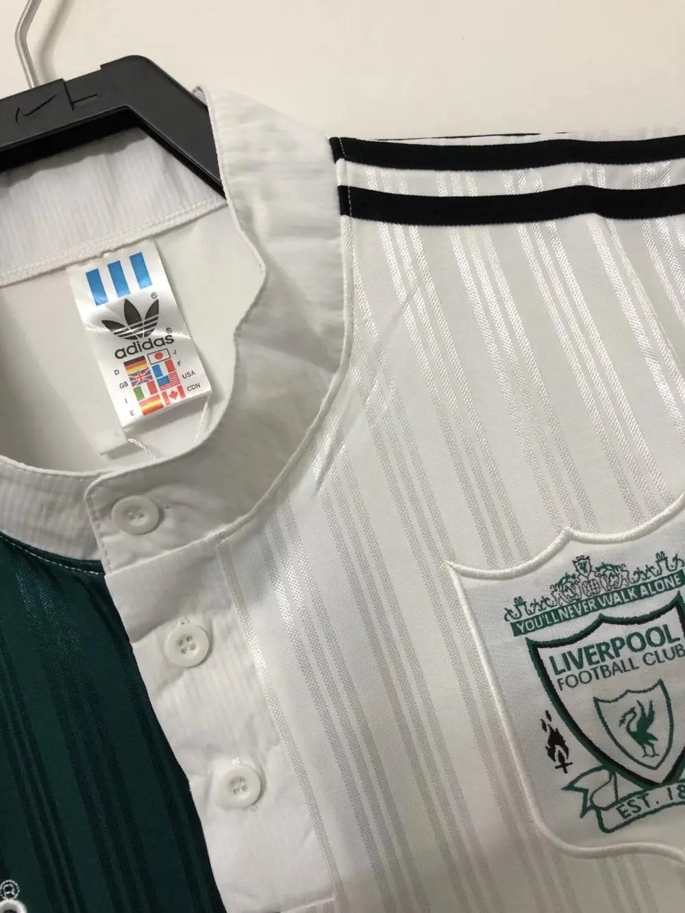 Liverpool Retro Football Jersey Away Custom Shirt 1995/96