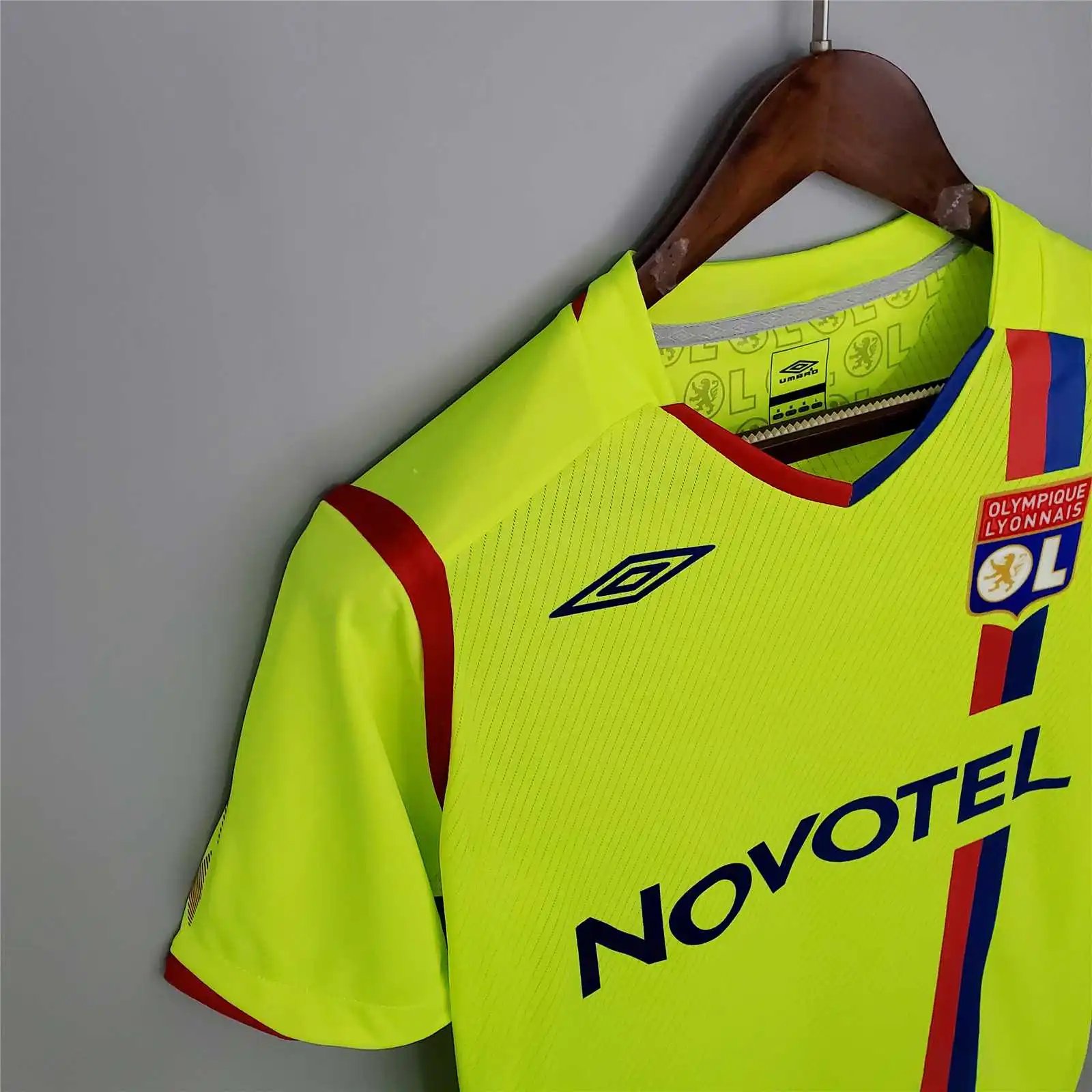 Olympique Lyonnais Retro Football Jersey Third Away Custom Shirt 2008-09
