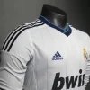 Real Madrid Authentic Retro Jersey Home Long Sleeve Soccer Shirt 2012/13