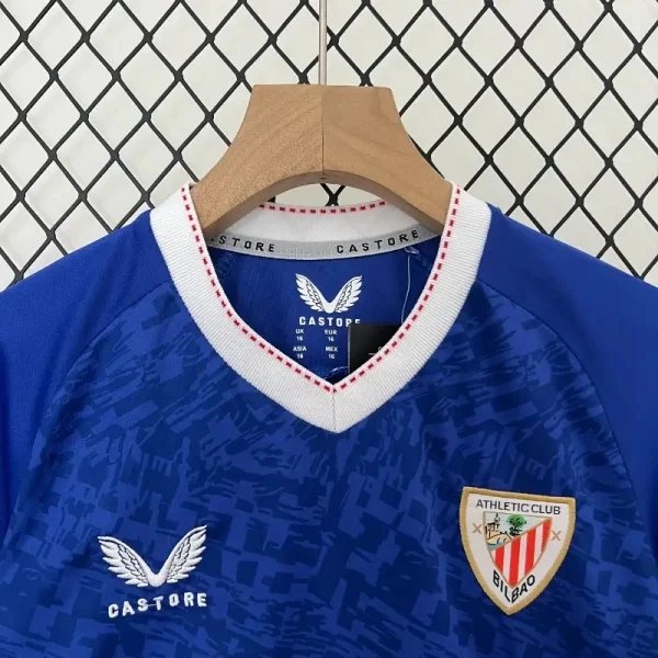 Athletic Club de Bilbao Soccer Jersey Away Kids Kit Jersey+Shorts 2024/25