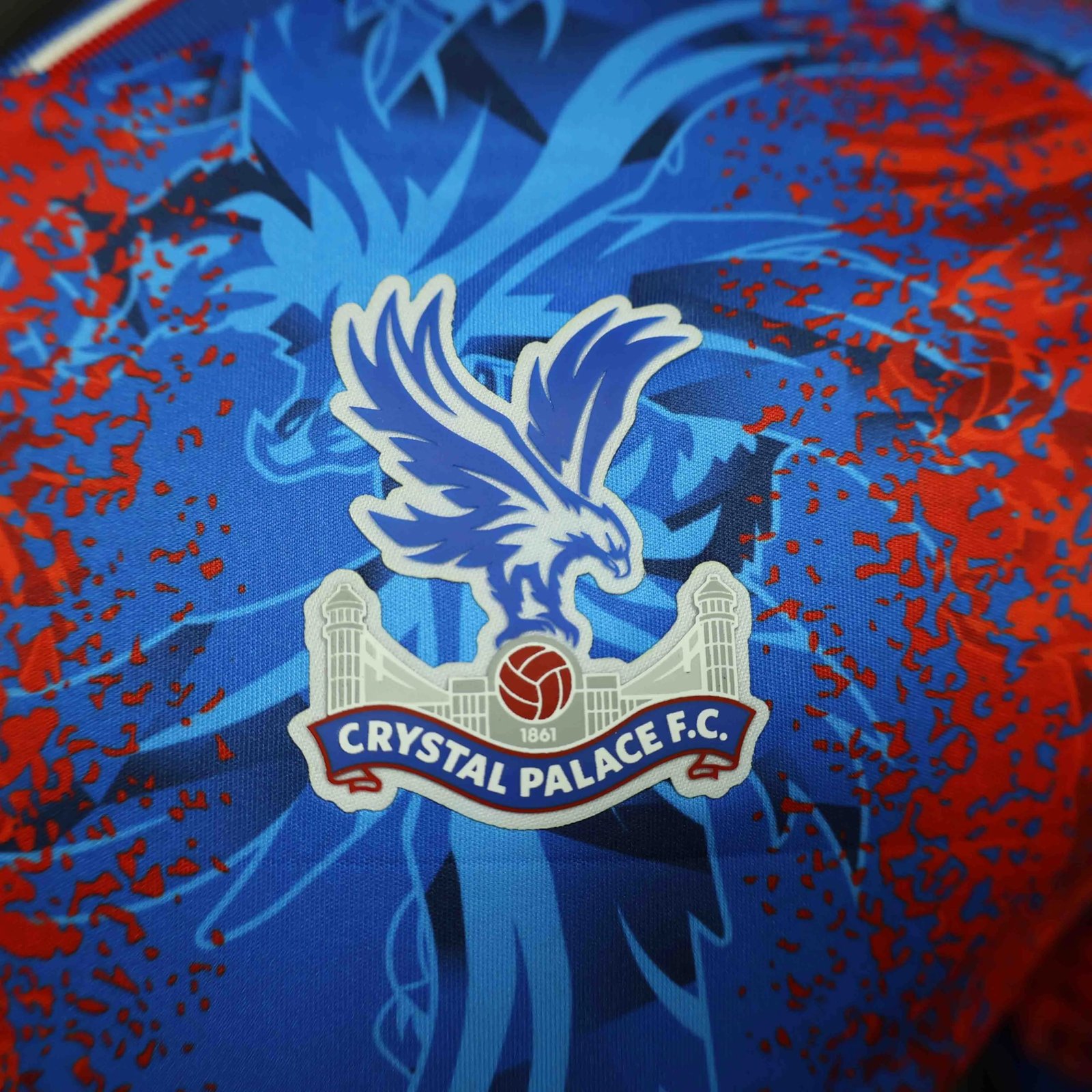 Crystal Palace Authentic Football Jersey Home Shirt 2024/25