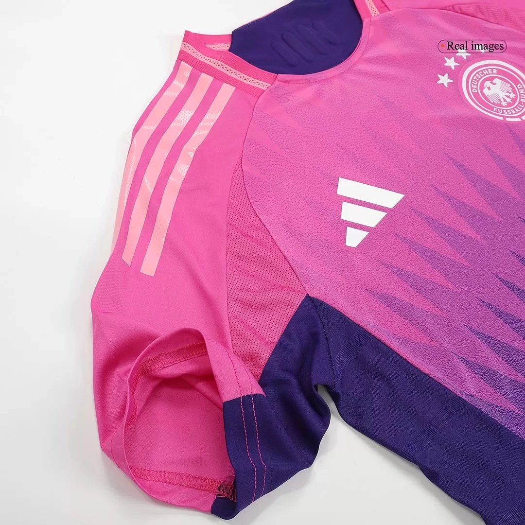 Germany Authentic Soccer Jersey Away Shirt EURO 2024
