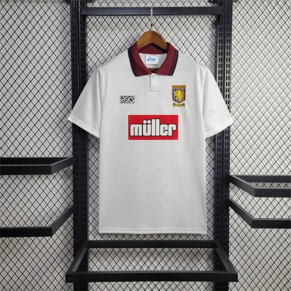 Aston Villa Retro Football Jersey Third Away Custom Shirt 1994-95