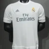 Real Madrid Authentic Retro Jersey Home Soccer Shirt 2015/16