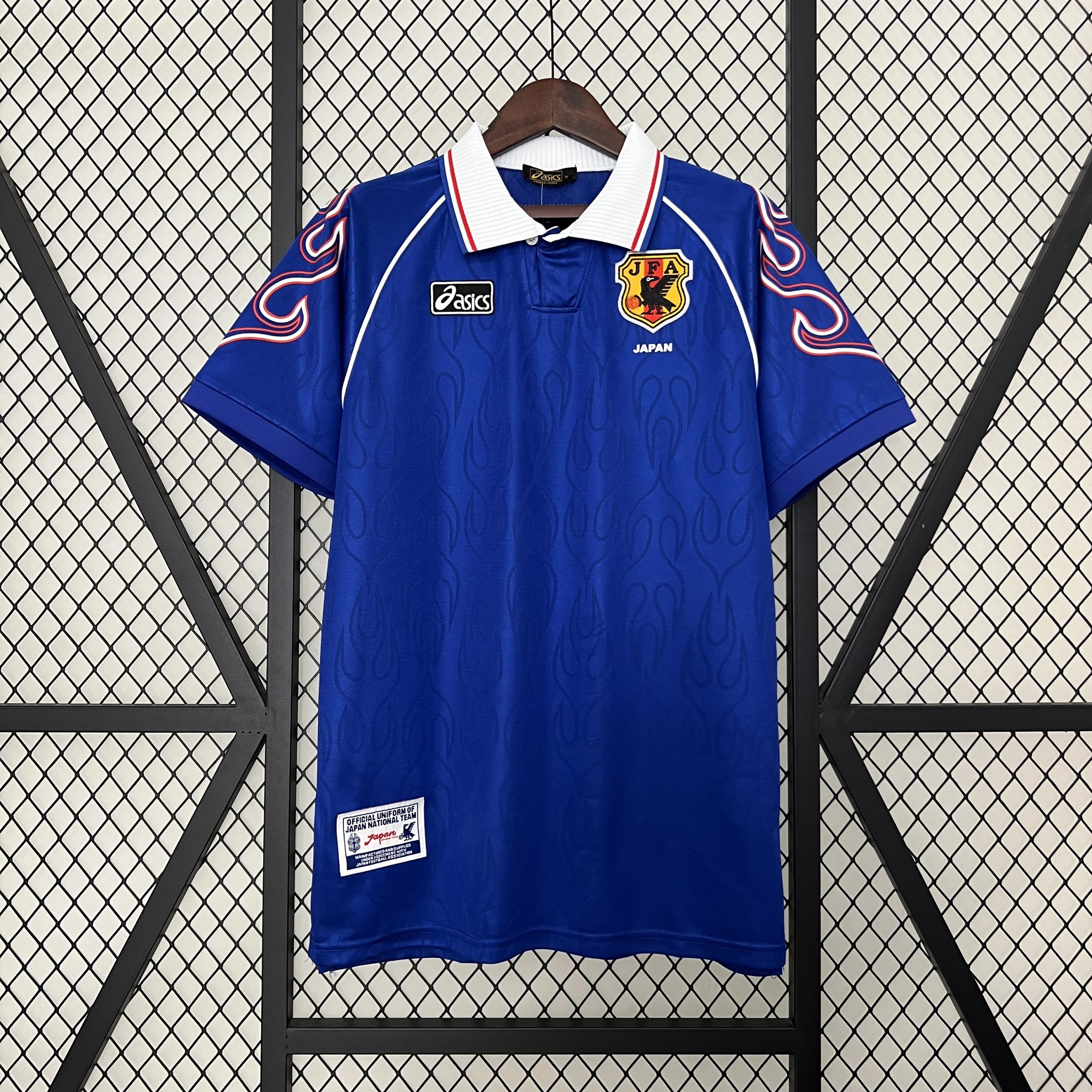 Japan Retro Soccer Jersey Home Custom Shirt 1998