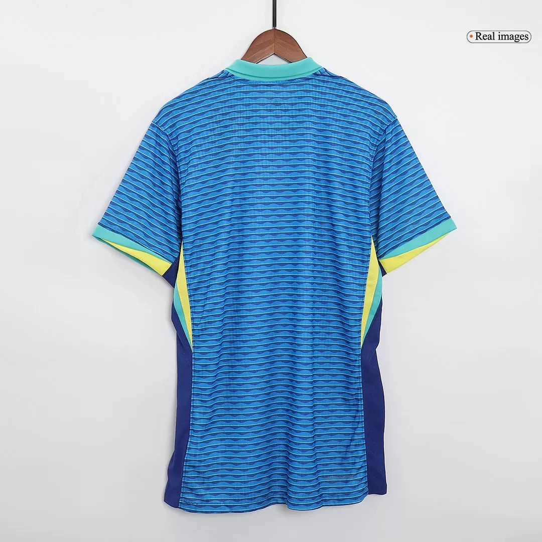 Brazil Authentic Soccer Jersey Away Shirt Copa America 2024