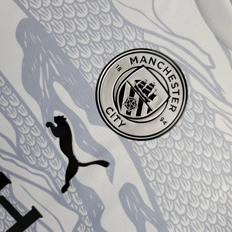 fe99365b98eb1a30b190a16958e35b0888d58ec1 Manchester City Dragon Special Edition Long Sleeve Football Jersey Shirt 2024/25