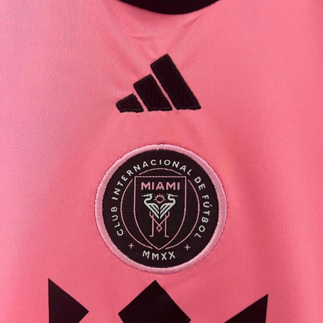 Inter Miami Soccer Jersey Home Kids Kit Jersey+Shorts 2024