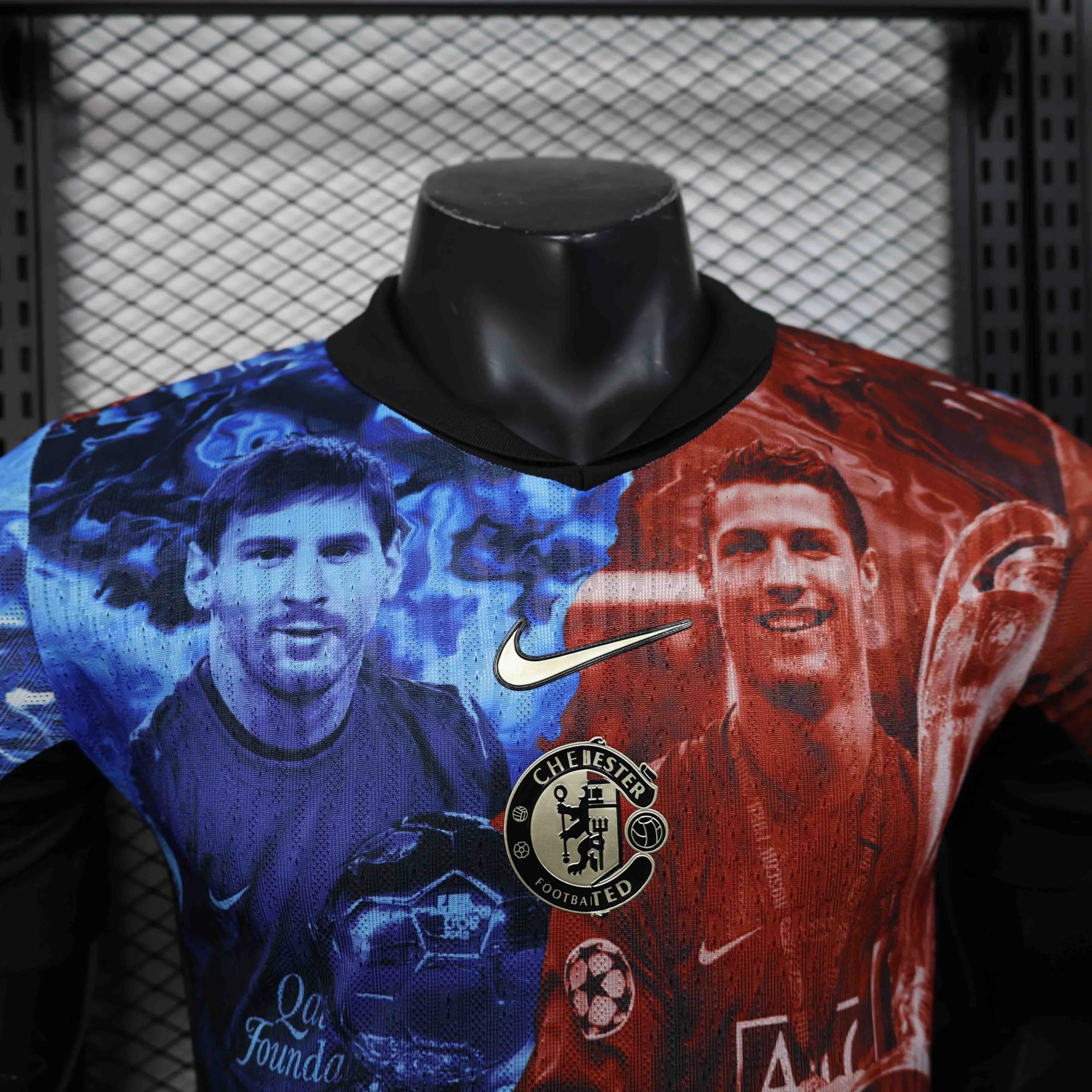Manchester United Authentic Ronaldo x Messi Special Edition Football Jersey Shirt 2025/26