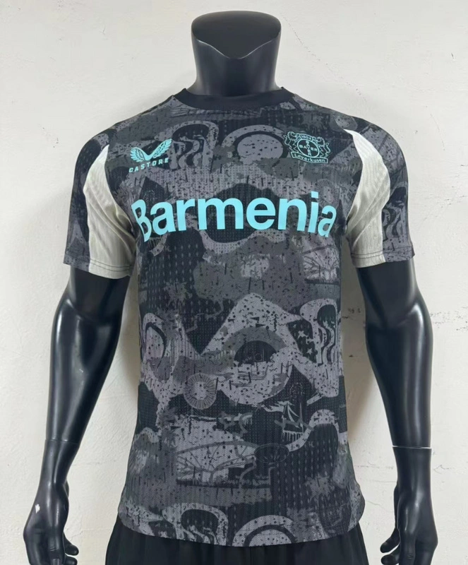 Bayer 04 Leverkusen Authentic Soccer Jersey Third Away Shirt 2024/25