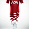 Manchester United Authentic Retro Home Football Jersey Shirt 2012/13